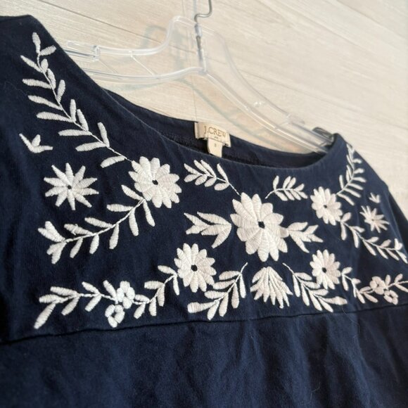 J Crew Embroidered Top - Picture 3 of 6